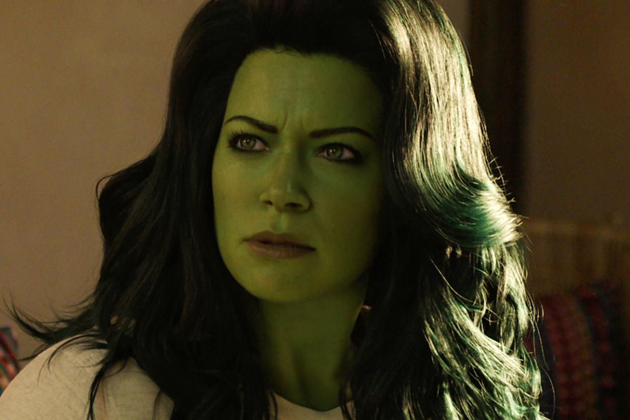 She-Hulk a l'air agacé